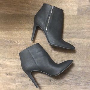 like new bp pointed toe black booties